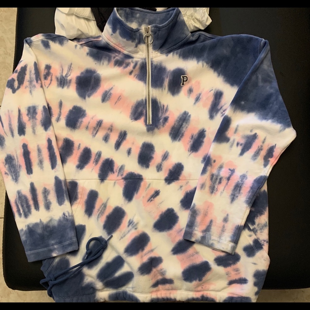 victoria secret PINK TIE DYE HOODIE